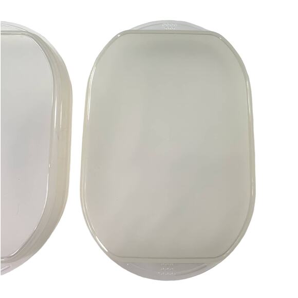 Tupperware Fridge Stackables  Cold Cuts Deli Meat Luncheon Container Blue Lid - Picture 10 of 16